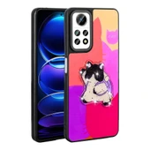 Xiaomi Redmi Note 12 Pro 4G Kılıf Parlayan Kabartmalı İkonik Figürlü Amas Silikon Kapak thumbnail 1