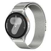 Samsung Watch 3 45mm Uyumlu-25 Metal Hasır Kordon thumbnail 1