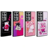 Samsung S23 Ultra Kılıf Parlayan Kabartmalı İkonik Figürlü Amas Silikon Kapak thumbnail 2