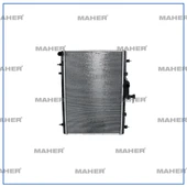 RADYATÖR SU KOLEOS 2008-2014 / 2.0 DCI A-T / M-T BRAZING 214008764R thumbnail 1