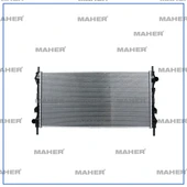 RADYATÖR SU TRANSIT 2000-2006 5184 / 2.4 TDCI M-T 125 PS ÖNDEN KLİMALI CEKER BRAZING MEYC1H8005DG thumbnail 1