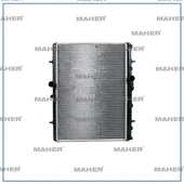 RADYATÖR SU PARTNER 2008 TEPEE / BERLINGO 2008 / PARTNER / BERLINGO 2003-2008 1.6HDI M-T BRAZING 1330W2 thumbnail 1