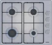 SİEMENS EB6C5PK80O iQ100 Gazlı Ocak 60 cm Paslanmaz çelik - 1