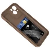 iPhone 15 Kılıf Kamera Korumalı Kartlık Hazneli Vitra Kapak thumbnail 2