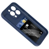 iPhone 15 Pro Max Kılıf Kamera Korumalı Kartlık Hazneli Vitra Kapak thumbnail 2