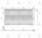 RADYATÖR KLİMA RIO 2006-2011 BENZİNLİ BRAZING 97606 1G000 thumbnail 1