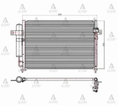 RADYATÖR KLİMA GETZ 2003-2011 BENZİNLİ 97606 1C100 thumbnail 1