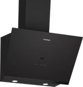 SİEMENS LC67KPJ60T iQ500 Duvar Tipi Davlumbaz 60 cm Siyah Cam, Siyah - 1