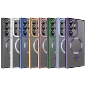 Samsung S23 Ultra Kılıf M-safe Wireless Şarj Özellikli Setro Silikon thumbnail 2