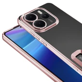 Xiaomi Redmi Note 14 4G Kılıf Kamera Korumalı Logo Gösteren Omega Kapak thumbnail 9