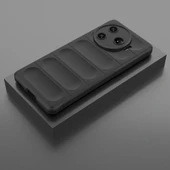 Tecno Spark 30 Pro Kılıf Esnek TPU Oyuklu Arka Yüzey Tasarımlı Etnik Silikon Kapak thumbnail 5