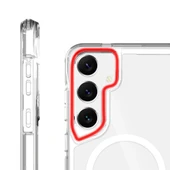 Samsung S24 Plus Kılıf M-safe Şarj Özellikli T-Max M-safe Kapak thumbnail 3