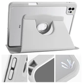 iPad Air 10.9 2022 (5.Nesil) Kılıf Termik Kalem Bölmeli Dönebilen Standlı Kılıf thumbnail 5