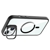 iPhone 15 Kılıf Standlı ve Kamera Lens Hediyeli M-Safe Şarj Özellikli Etro Kapak thumbnail 5