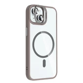 iPhone 15 Kılıf Standlı ve Kamera Lens Hediyeli M-Safe Şarj Özellikli Etro Kapak thumbnail 8