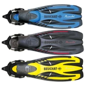 BEUCHAT Palet Açık POWERJET, Çelik Yaylı Kayış ile - 1