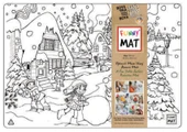 Funny Mat - Kış 33,5 X 48 Cm - 1