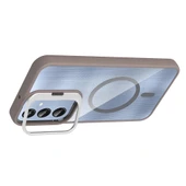 Samsung A25 Kılıf Standlı ve Kamera Lens Hediyeli M-Safe Şarj Özellikli Etro Kapak thumbnail 9