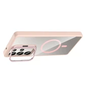 Samsung S25 Ultra Kılıf Standlı ve Kamera Lens Hediyeli M-Safe Şarj Özellikli Etro Kapak thumbnail 7