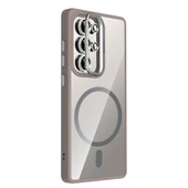 Samsung S25 Ultra Kılıf Standlı ve Kamera Lens Hediyeli M-Safe Şarj Özellikli Etro Kapak thumbnail 10