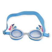 Çocuk Yüzücü Gözlüğü Silikon Taşıma Çantalı Pony - 9014 - 1