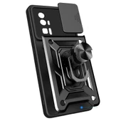 Xiaomi Poco F5 Pro Kılıf Magnetik Standlı Kamera Korumalı Sürgülü Vega Kapak thumbnail 5