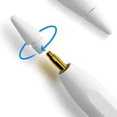 Pencil 11 Palm-Rejection Magnetik Şarj ve Eğim Özellikli Dokunmatik Çizim Kalemi thumbnail 2