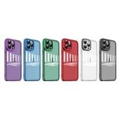 iPhone 12 Pro Max Kılıf Kamera Korumalı Transparan Post Kapak thumbnail 2