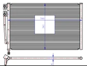 KLIMA RADYATORU KONDANSER FIESTA FUSION 1.25 1.4 1.6 1.4TDCI 02 08 MAZDA 2 125 1.4 5S6H19710BB 2S6H19710AC 1384859 thumbnail 1