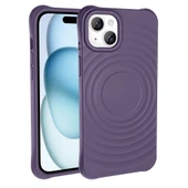 iPhone 14 Plus M-safe Şarj Özellikli Airbagli Mat Görünümlü Hepi Kapak thumbnail 1