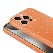 iPhone 15 Pro Kılıf Kamera Korumalı Simli Lüks Koton Kapak thumbnail 4