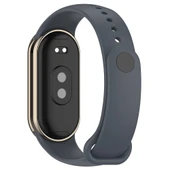 Xiaomi Mi Band 9 Serisi Klasik Kordon Silikon Strap Kayış thumbnail 5