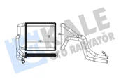 KALORİFER RADYATÖRÜ HYUNDAI I20 1.2L G4LA BENZINLI 2015-2020 / 1.4L G4LC 2015-2018 / 1.4L D4FC CRDI DIZEL 2015-2018 / BAYON 1.4 G4LC 20- - ALEMİNYUM 97138C8000 thumbnail 1