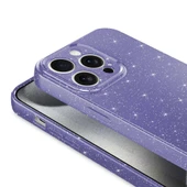 iPhone 15 Pro Kılıf Kamera Korumalı Simli Lüks Koton Kapak thumbnail 8