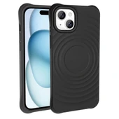 iPhone 14 Plus M-safe Şarj Özellikli Airbagli Mat Görünümlü Hepi Kapak thumbnail 7