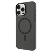 iPhone 15 Pro Max Kılıf M-safe Şarj Özellikli Buzlu Transparan C-Pro Sert Kapak thumbnail 3