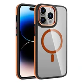 iPhone 14 Pro Kılıf M-safe Şarj Özellikli Mat Görünümlü Solo Kapak thumbnail 1