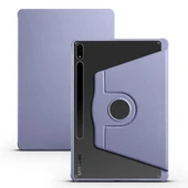 Samsung Tab S7 Plus T970 Kılıf Termik Kalem Bölmeli Dönebilen Standlı Kılıf thumbnail 1