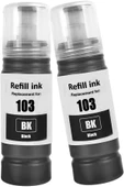 103 Mürekkep Muadil L3110/l3111/l3150/l3151/l4150/l6190 yazıcı uyumlu Epson 103 4 Renk Set +1 siyah - 2