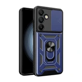 Samsung S25 FE Kılıf Magnetik Standlı Kamera Korumalı Sürgülü Vega Kapak thumbnail 1