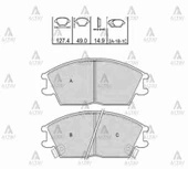 FREN BALATA ACCENT  95-06 / GETZ 03-11 BENZİNLİ / EXCEL 90-94 ÖN 58101 1CA00 thumbnail 1