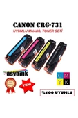 Canon Crg-731 4 Renk Muadil Toner Mf628/mf623/8230/8280 - 1