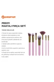 Polosmart PBS511 Makyaj Fırça Seti - 1