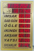 Dijital Vakitmatik Imsakiye Cami Tipi Namaz Saati - 2