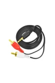 NIVATECH Ntc-420 1.5 Metre 3.5mm Stereo To 2rca Kablo - 1