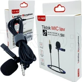 Myglobal Tiktok Youtube Mic Lav Mikrofon Platoon PL-2441 - 1