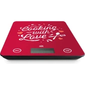 House Pratik HP36 Dijital Mutfak Tartısı Kırmızı - 1