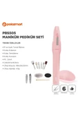 Polosmart Pbs505 Manikür Pedikür Seti Pembe(FARKLI RENK GÖNDERİLEBİLİR) - 3