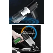 Hasuba Mini Vakumlu Araç Süpürgesi El Süpürgesi Şarjlı Çok Fonksiyonlu - 1