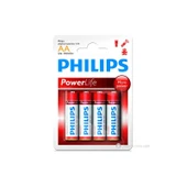 Philips LR6P4B AA 4'lü  Alkalin Kalem Pil - 1